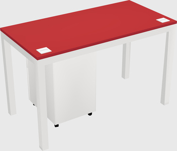 Rectangular desk