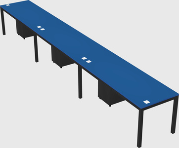 Rectangular desk