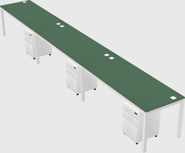 Rectangular desk