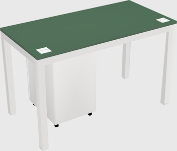 Rectangular desk