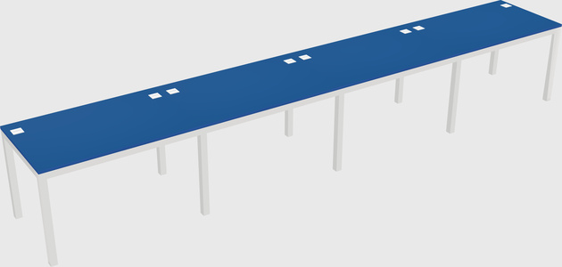 Rectangular desk