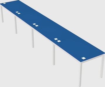 Rectangular desk