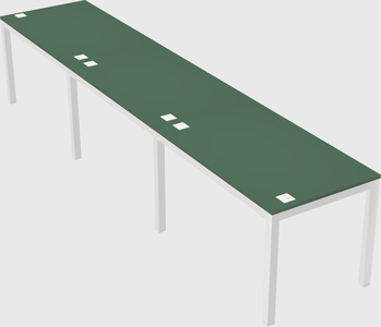 Rectangular desk