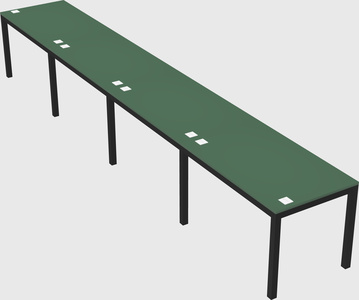 Rectangular desk