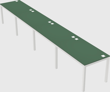 Rectangular desk