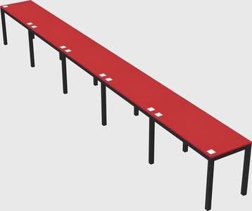 Rectangular desk