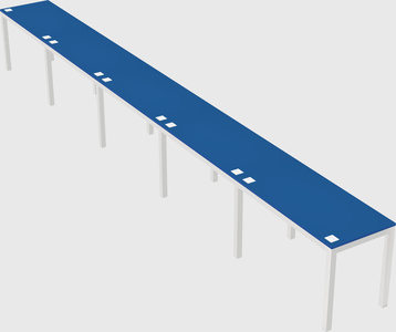 Rectangular desk