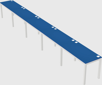 Rectangular desk
