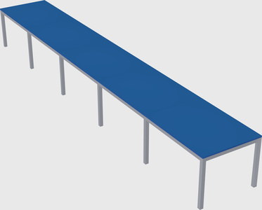 Rectangular desk