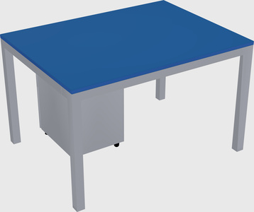 Rectangular desk