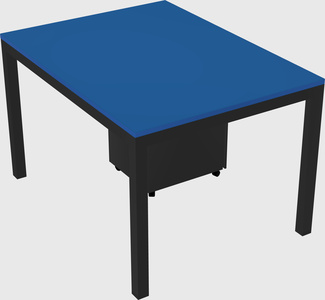 Rectangular desk