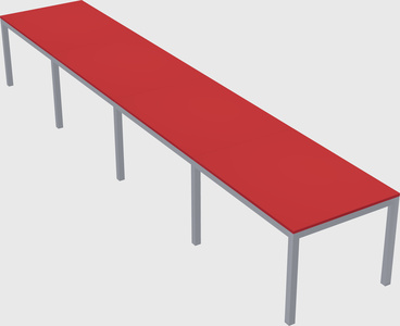 Rectangular desk