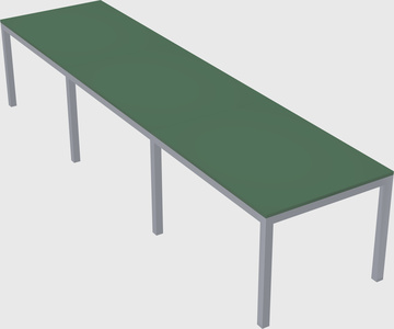 Rectangular desk