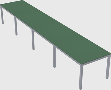Rectangular desk