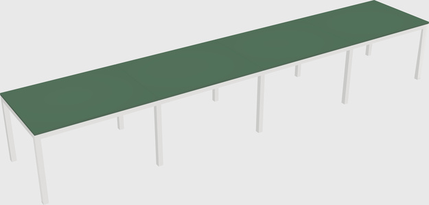 Rectangular desk