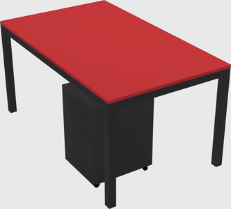 Rectangular desk