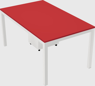 Rectangular desk
