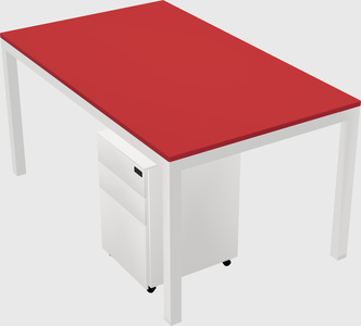Rectangular desk