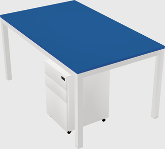 Rectangular desk