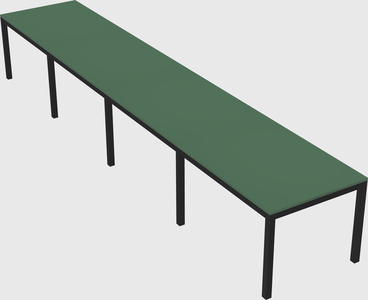 Rectangular desk