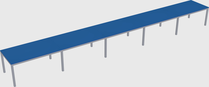 Rectangular desk
