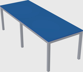 Rectangular desk