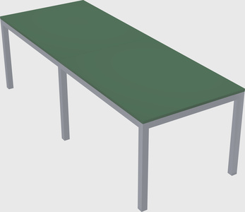 Rectangular desk