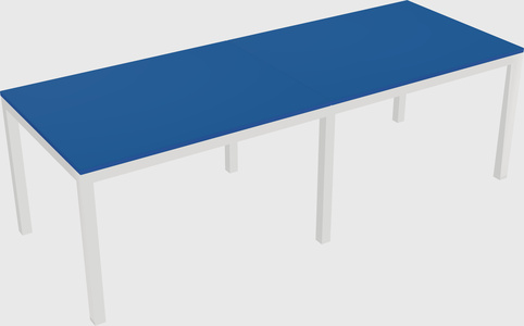 Rectangular desk