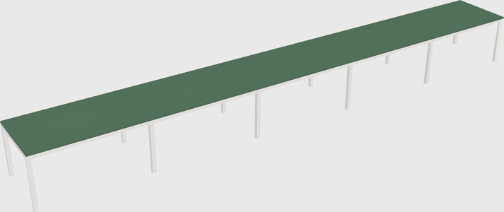 Rectangular desk