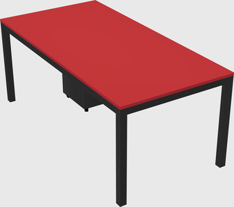 Rectangular desk