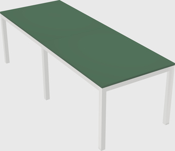 Rectangular desk