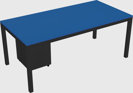 Rectangular desk