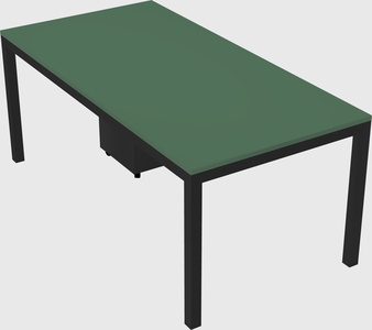 Rectangular desk