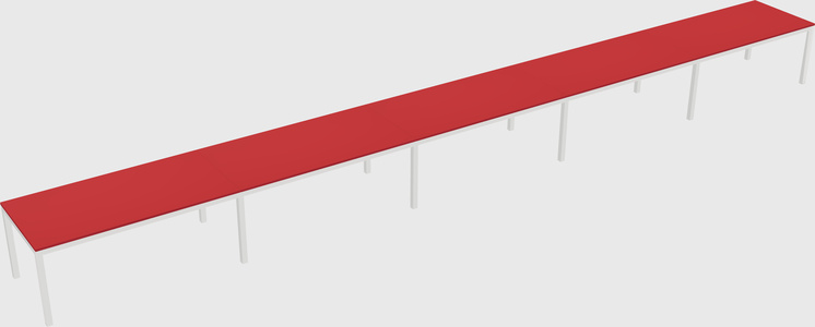 Rectangular desk