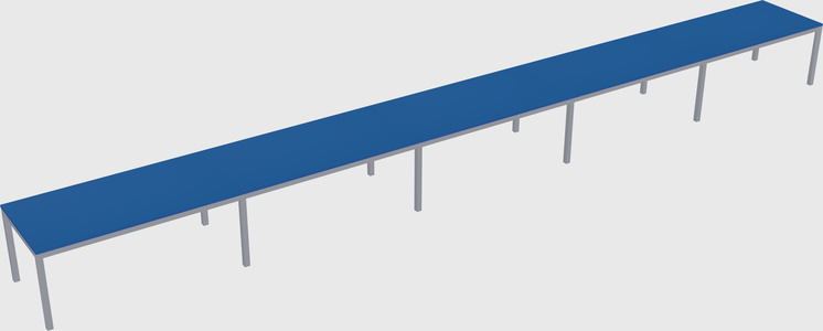 Rectangular desk