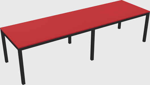 Rectangular desk