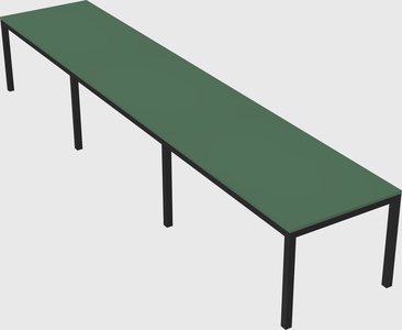 Rectangular desk