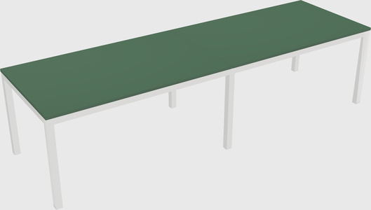 Rectangular desk