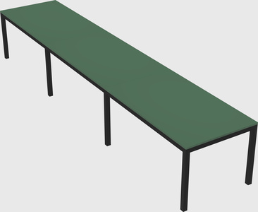 Rectangular desk