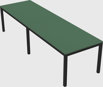 Rectangular desk