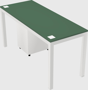 Rectangular desk