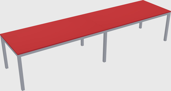 Rectangular desk
