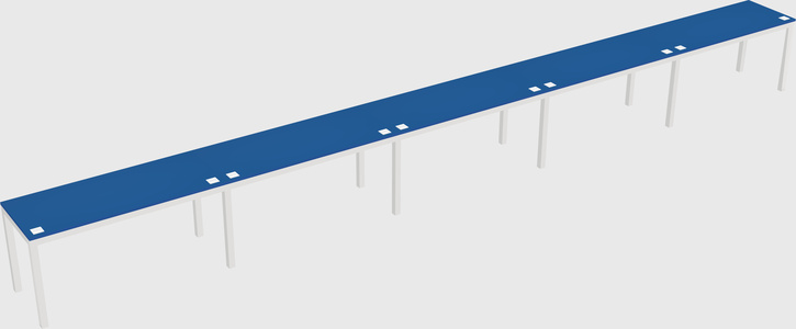 Rectangular desk