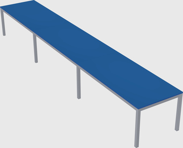 Rectangular desk