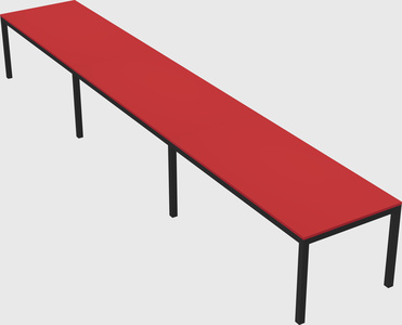 Rectangular desk