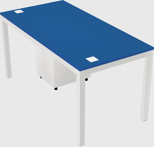 Rectangular desk