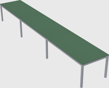 Rectangular desk
