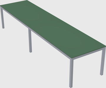 Rectangular desk