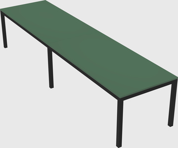 Rectangular desk