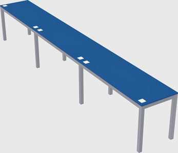 Rectangular desk